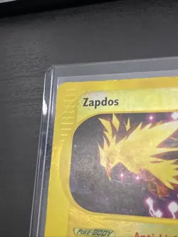 2002 Pokemon ZAPDOS Aquapolis Set HOLO REVERSE RARE Card 44/147 e Hp - Image 3