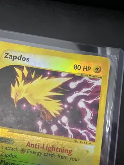 2002 Pokemon ZAPDOS Aquapolis Set HOLO REVERSE RARE Card 44/147 e Hp - Image 4
