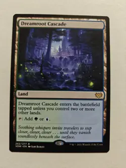 MTG Magic Dreamroot Cascade 262/277 R VOW EN Card NM - Image 1