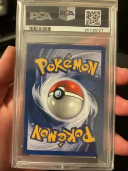 PSA 9 Mint Entei Holo Neo Revelation Unlimited 2001 Pokemon Card #6 Semi Swirl - Image 5
