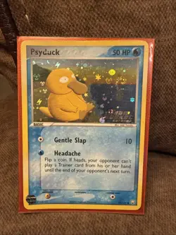 Psyduck 70/109 EX Team Rocket Returns Stamped Reverse Holo Pokemon Card TCG - Image 1