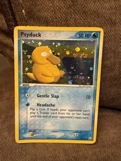 Psyduck 70/109 EX Team Rocket Returns Stamped Reverse Holo Pokemon Card TCG - Image 2
