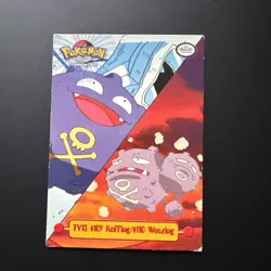 Pokemon Card TV13 #109 Koffing/#110 Weezing - Image 1
