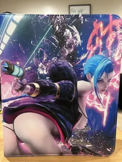 Waifu Spicy NSFW Card Binder 3-Ring Anime Waifu Double Sided Redemption Folder - Image 1