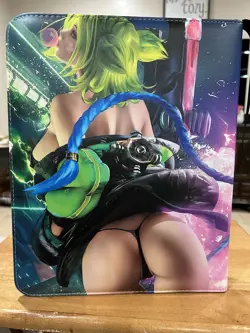 Waifu Spicy NSFW Card Binder 3-Ring Anime Waifu Double Sided Redemption Folder - Image 2