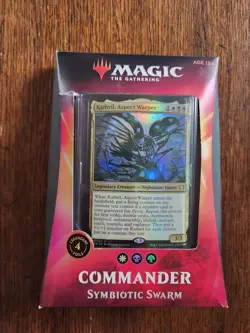 SYMBIOTIC SWARM Magic the Gathering MTG Commander 2020 Deck Factory Sealed Cards - Image 1