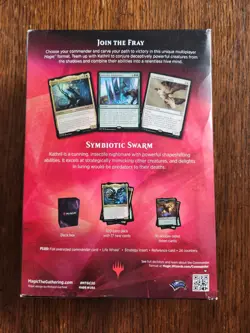 SYMBIOTIC SWARM Magic the Gathering MTG Commander 2020 Deck Factory Sealed Cards - Image 2