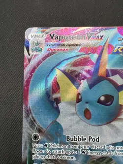 Pokemon TCG: Vaporeon VMAX Holo Prize Pack Series Cards 030/203 NEAR MINT NM - Image 5