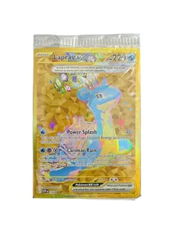 Lapras EX 164 Scarlet & Violet Promo Holo Card Sealed - Image 1