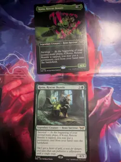 Kona, Rescue Beastie (Showcase) & Regular Duskmourn: House of Horror NM - Image 1