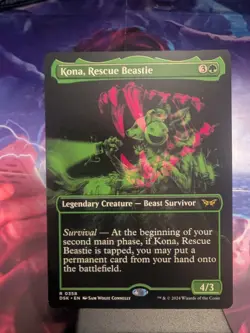 Kona, Rescue Beastie (Showcase) & Regular Duskmourn: House of Horror NM - Image 2
