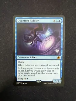 Quantum Riddler (PROMO) - Edge of Eternities (Magic/MTG) - Image 1