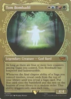 MTG Tom Bombadil (0331) *Foil* Showcase Lord of the Rings NM/MT - Image 1