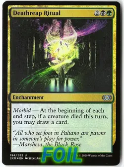 Deathreap Ritual FOIL 194 Uncommon Double Masters NM/LP MTG - Image 1