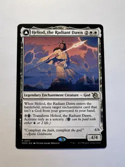 Heliod, the Radiant Dawn / Heliod, the Warped Eclipse - March of the Machine- NM - Image 1