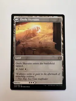 Ondu Inversion / Ondu Skyruins - MTG Zendikar Rising - NM - Image 2