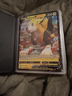 Jumbo Pokemon Cards (set of 38, folder included) - Image 1
