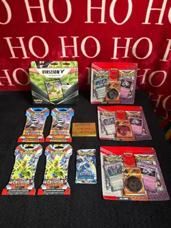 Large Sealed Pokemon Lot, mixed sets, lost origin/silver tempest blisters - Image 1