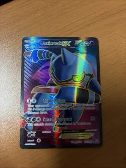 Pokemon TCG Toxicroak EX Ultra Rare Holo Full Art 102/106 XY Flashfire - Image 1
