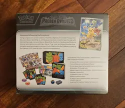 New Sealed Pokemon TCG Scarlet & Violet Paldea Evolved Elite Trainer Box 820650853661 - Image 2
