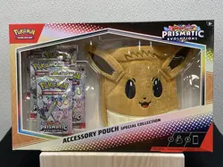 Pokemon TCG: Prismatic Evolutions - Accessory Pouch Special Collection - Image 1