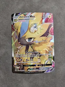 Pokemon TCG Zeraora VMAX GG42/GG70 Holo - Crown Zenith: Galarian Gallery - NM - Image 1