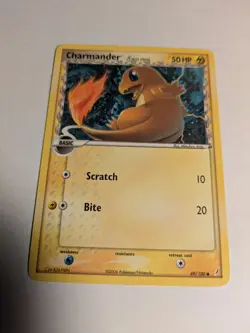 Pokemon Charmander (Delta Species) 49/100 EX Crystal Guardians Regular Common - Image 2