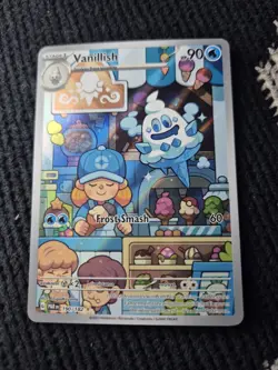 Pokemon TCG Vanillish Card 190/182 Paradox Rift Series - Image 1