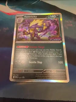 Toxtricity 017 Black Star Pre-Release Promo - Pokemon TCG Phantasmal Flames - Image 1