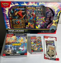Pokemon TCG Sealed Lot of 4 Items as Pictured. All Brand New Factory Sealed! - Image 1