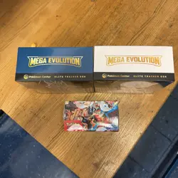 Pokemon Center Mega Evolutions Gardevoir + Lucario ETB + Enhanced Booster Box - Image 2