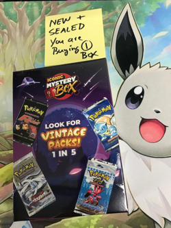 SEALED Iconic Mystery Look for Vintage booster pack 1 in 5 Box Pokemon - Image 1
