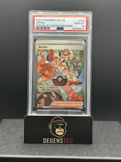 2024 Pokemon Paf EN-Paldean Fates Arven #235 Special Illustration Rare PSA 10 - Image 1