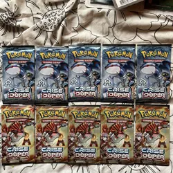 Pokemon XY Double Crisis 10x Booster Packs PORTUGUESE Brazilian TCG - Image 1