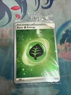 Pokemon TCG - Professor Program Stamped Energy Pack Sealed Cosmo Holo 2024 - Image 1