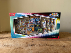 Pokemon Prismatic Evolutions Lucario & Tyranitar EX Premium Collection ???? - Image 1