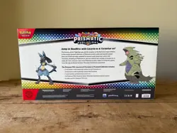 Pokemon Prismatic Evolutions Lucario & Tyranitar EX Premium Collection ???? - Image 2