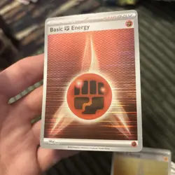 Pokemon TCG - Fighting Energy - 022 (Horizontal Holo) - Black Bolt & White Flare - Image 1