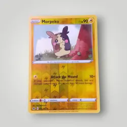 Morpeko - 078/202 - Reverse Holo - SWSH Base Set - VLP/NM - Pokemon Card - Image 1
