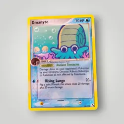 VTG Pokemon TCG Omanyte 60/92 EX Legend Maker Non Holo Common LOOK!! - Image 1