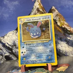 Light Azumarill - 13/105 Pokemon Neo Destiny - Holo ?? Micro Crease - Image 2