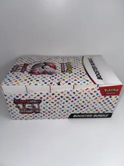 Pokemon S&V 151 Booster Bundle Display Box & 10 EMPTY Booster Bundles **EMPTY** - Image 3
