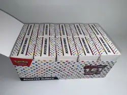 Pokemon S&V 151 Booster Bundle Display Box & 10 EMPTY Booster Bundles **EMPTY** - Image 5