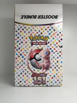 Pokemon Scarlet & Violet EMPTY 151 Booster Bundle Display BOX ONLY - Image 1