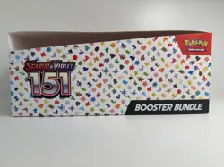 Pokemon Scarlet & Violet EMPTY 151 Booster Bundle Display BOX ONLY - Image 5