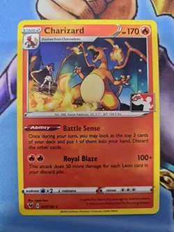 Charizard Non-Holo Rare 025/185 Play! Prize Pack Series 1 Pokemon - Image 1