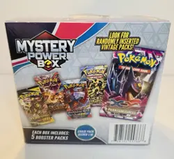 Pokemon Mystery Power Box Chase Pack Seeded 1:10 (5 Booster Packs) NEW SEALED - Image 2