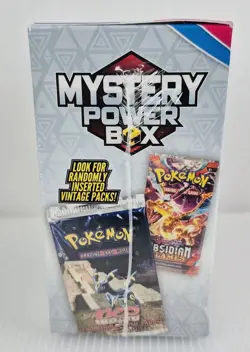 Pokemon Mystery Power Box Chase Pack Seeded 1:10 (5 Booster Packs) NEW SEALED - Image 3