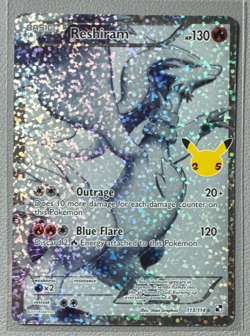 Pokemon - Celebrations: Classic Collection - Reshiram - 113/114 - NM/M - Image 1