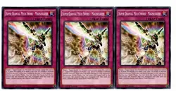 Yugioh- 3X Super Quantal Mech Sword - Magnaslayer - Com - 1st - WIRA-EN039 - NM - Image 1